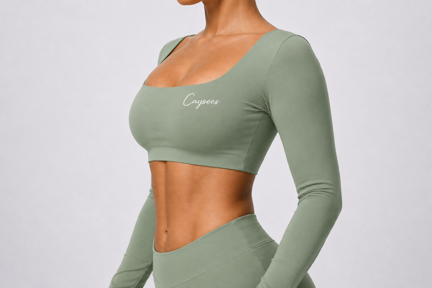 OLIVE Dynamic Long Sleeve Crop