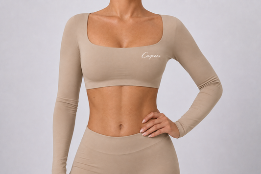 AIRE Dynamic Long Sleeve Crop